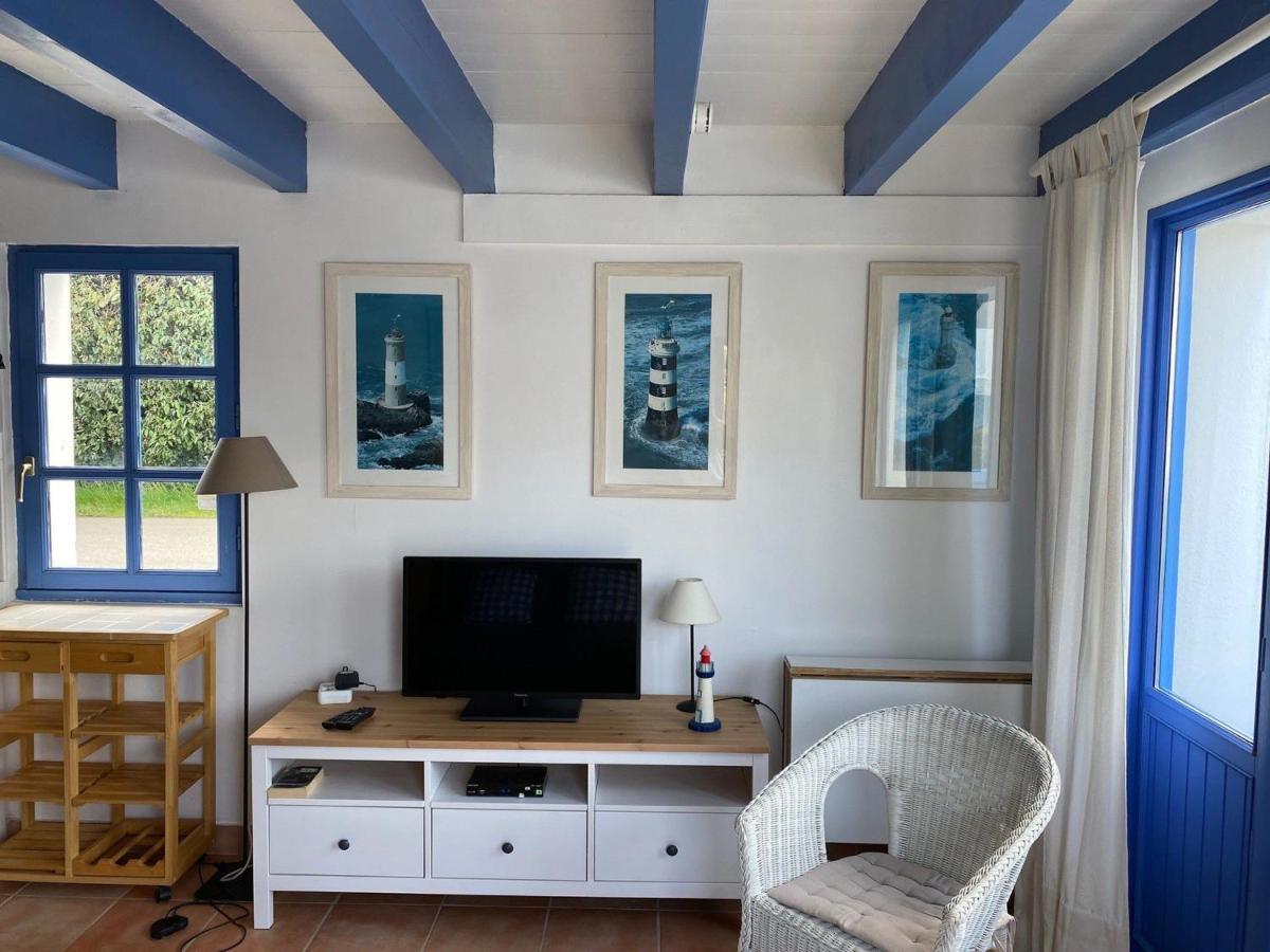 Maison Cosy 1 Chambre Avec Jardin, A 200M De La Plage Des Grands Sables - Fr-1-418-163 Locmaria エクステリア 写真
